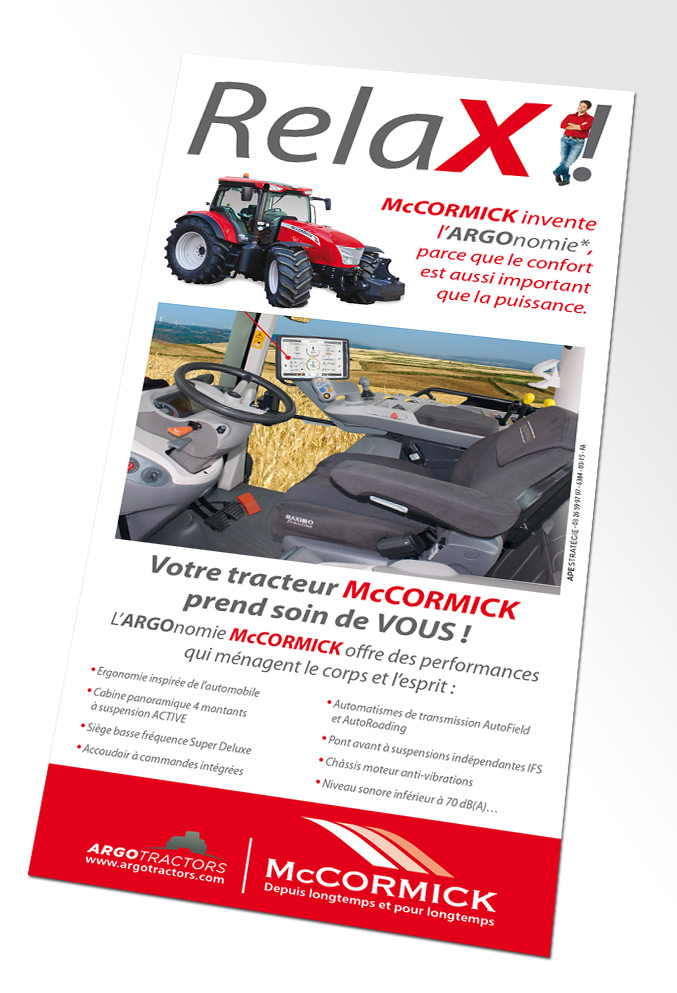 Annonce presse McCormick Relax